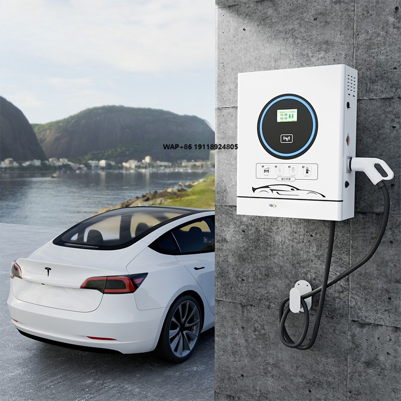 Wallbox Ev - OEM 7-22kw ACウォールボックスEV車充電パイル（タイプ1またはタイプ2プラグ付き）床置き型充電ステーションEV充電器