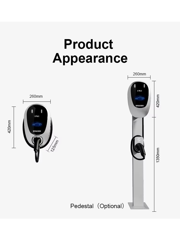 Home Ev Charger - 家庭用EV充電器 7kW 22kW 32A Type2 Type1