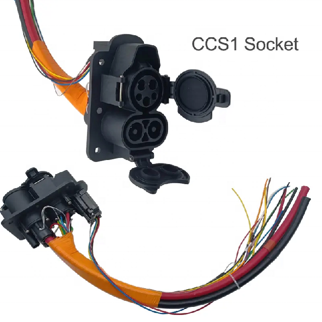Ev Charging Cable - WUFEN SAE J1772-3 CCS1ソケット 80A-200A DC