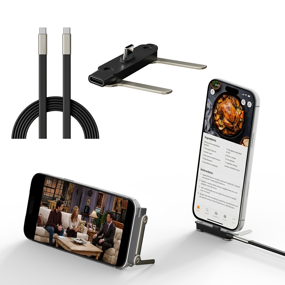 2-in-1 Type-C オス-メスアダプター、360 ° - Type 2 Charger のレビューと価格