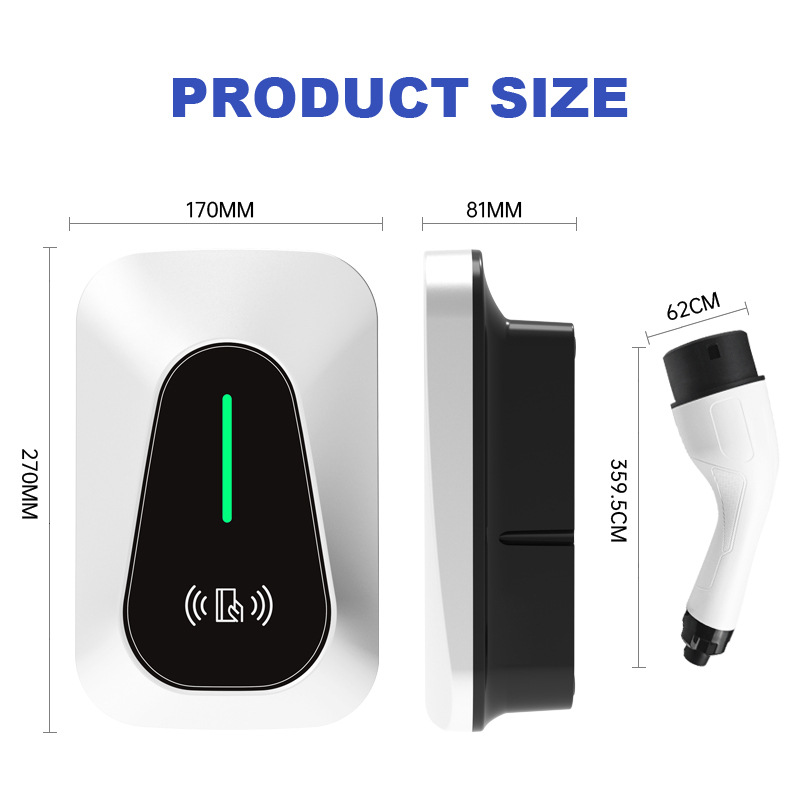 欧州規格7kWタイプ2 EV充電器 カードリーダー Tuya - Home Ev Charger のレビューと価格