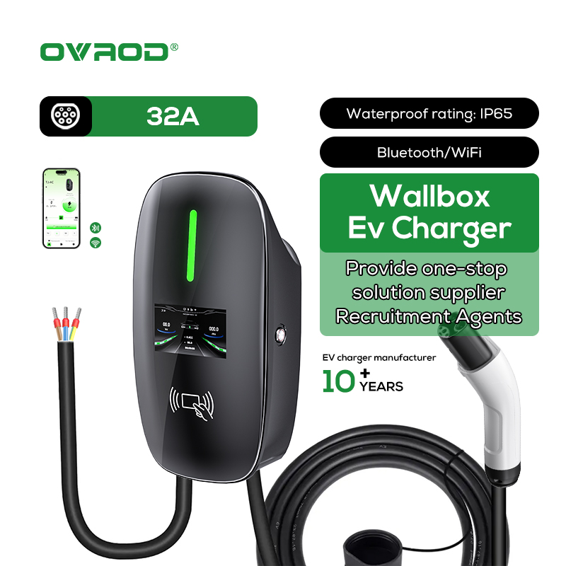 オヴロッド新エネルギー車用急速充電器 7KW 32A RFI - Wallbox Ev のレビューと価格