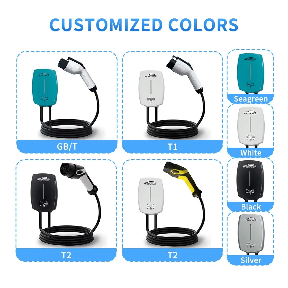 11kW、22kW、16A、32A、IEC規格対応の壁掛け式 - Wallbox Ev のレビューと価格
