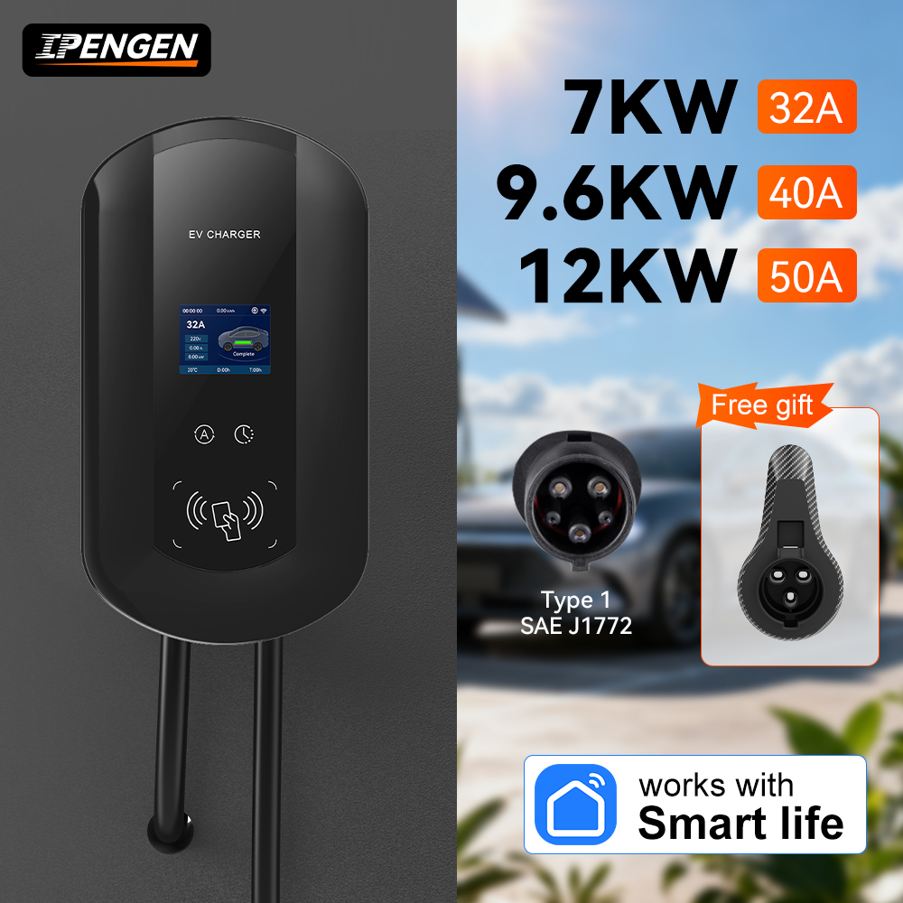 IPENGEN 32A/40A/50A EV 充電ステーショ - Wallbox Ev のレビューと価格